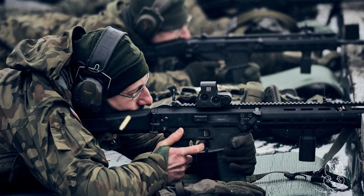 Żołnierze podczas zawodów / Fot. 1. PBOT