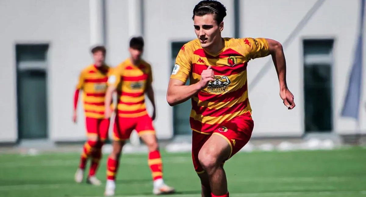 Fot. jagiellonia.pl / Maksim Kananau strzelił bramki dające wygraną rezerwy Jagiellonii 