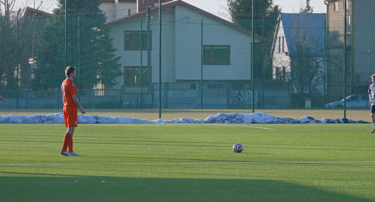Piłka nożna, Wigry szukają przełamania Wasilków jaskini - zdjęcie, fotografia
