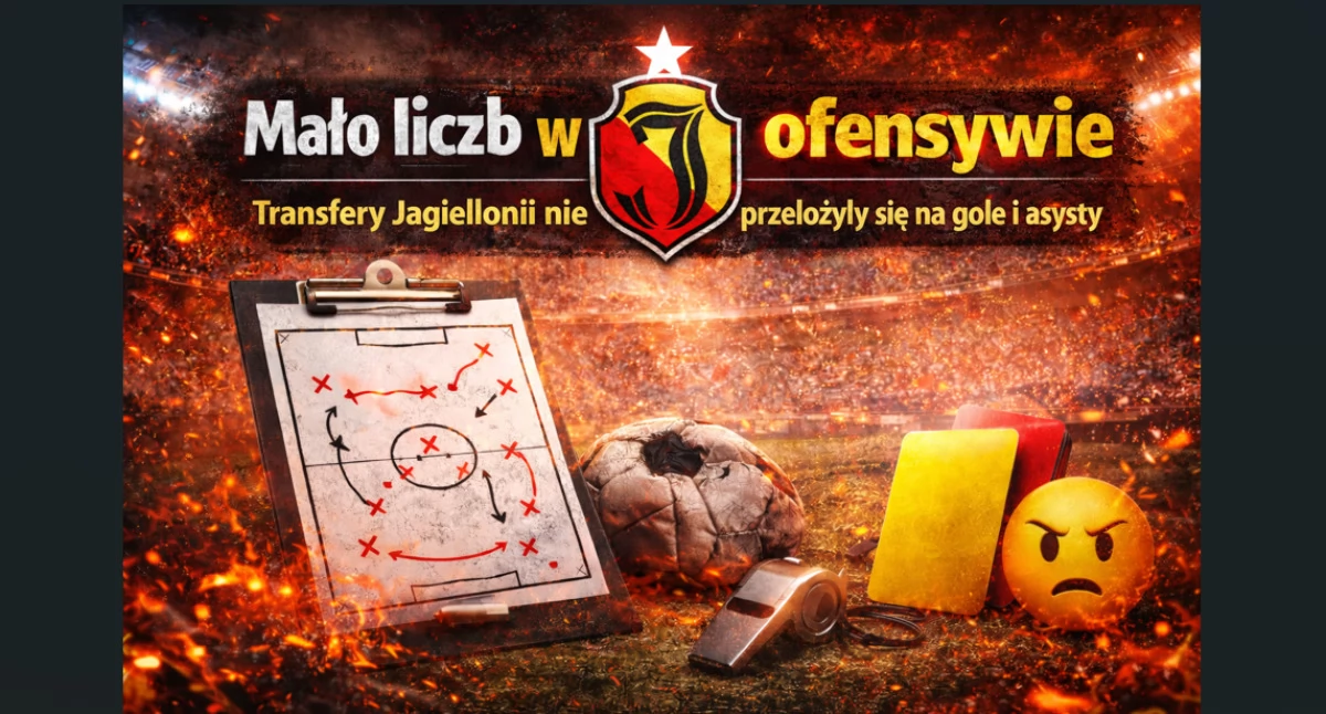 Jagiellonia, Mało liczb ofensywie Transfery Jagiellonii przełożyły asysty - zdjęcie, fotografia