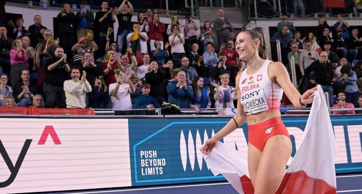 Natalia Bukowiecka - wicemistrzyni świata na 400m, Fot. Biuro Prasowe HMŚ Kujawy Pomorze 26
