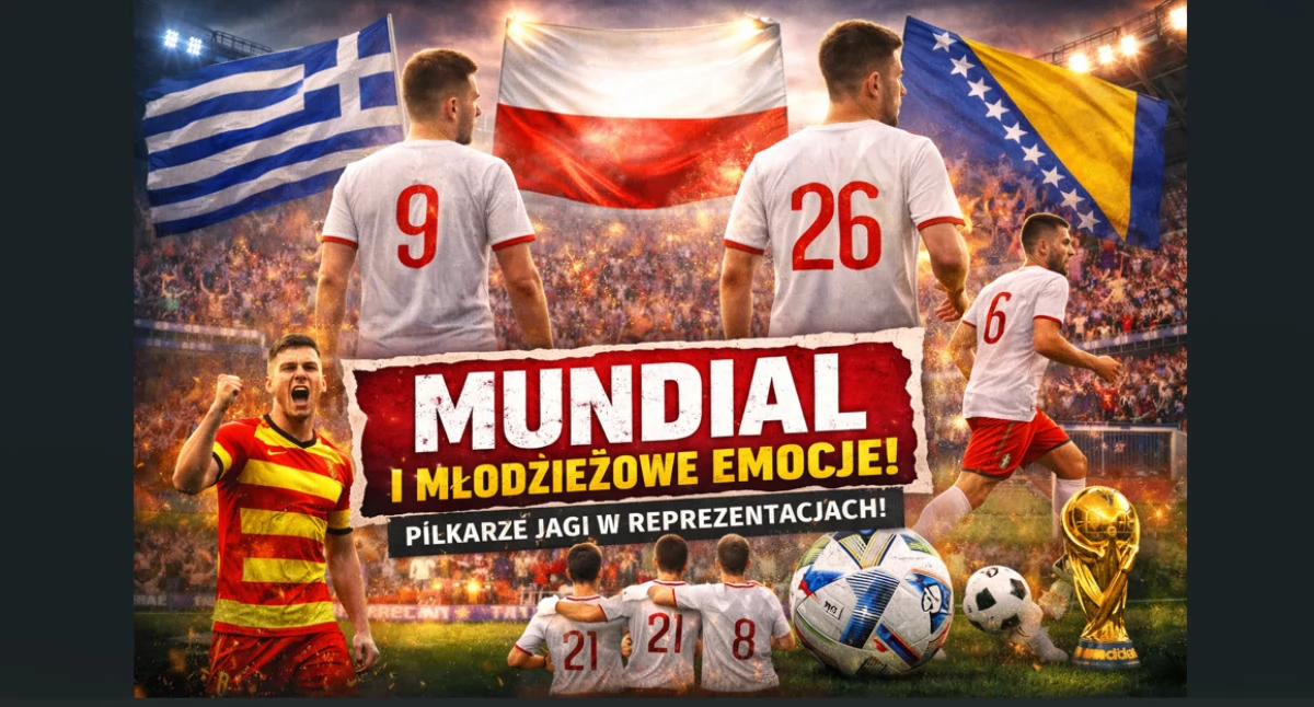 Piłka nożna, Reprezentacyjny marzec zawodników związanych Jagiellonią Młodzież napędza nadzieje seniorzy walczą mundial - zdjęcie, fotografia