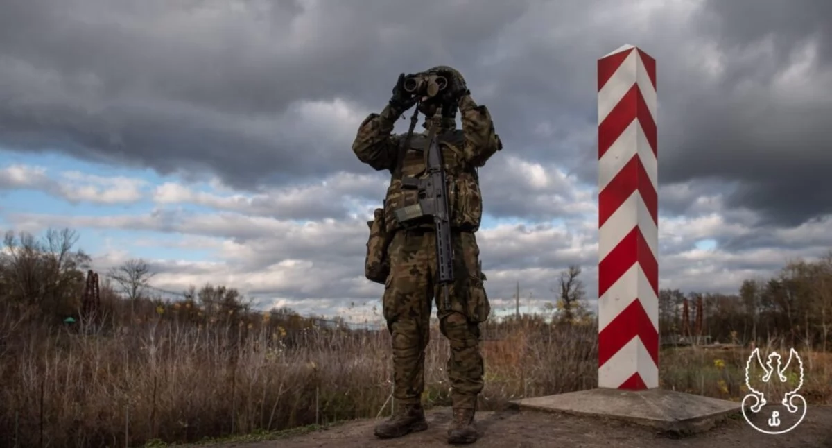 Granica, Szlaban kurierów Przemytnicy wpadli - zdjęcie, fotografia