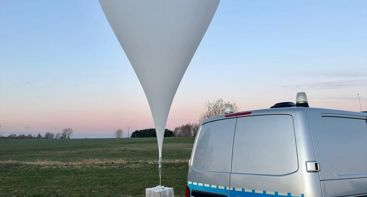 Granica, Kolejny balon kontrabandą regionie razem Bugiem! - zdjęcie, fotografia