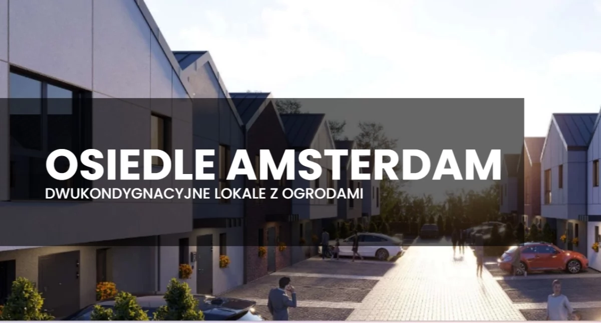 Nieruchomość, Osiedle Amsterdam Sowlanach zaprasza - zdjęcie, fotografia