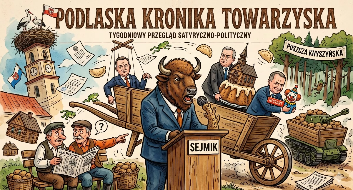 Felieton, Podlaska Kronika Towarzyska odcinek - zdjęcie, fotografia