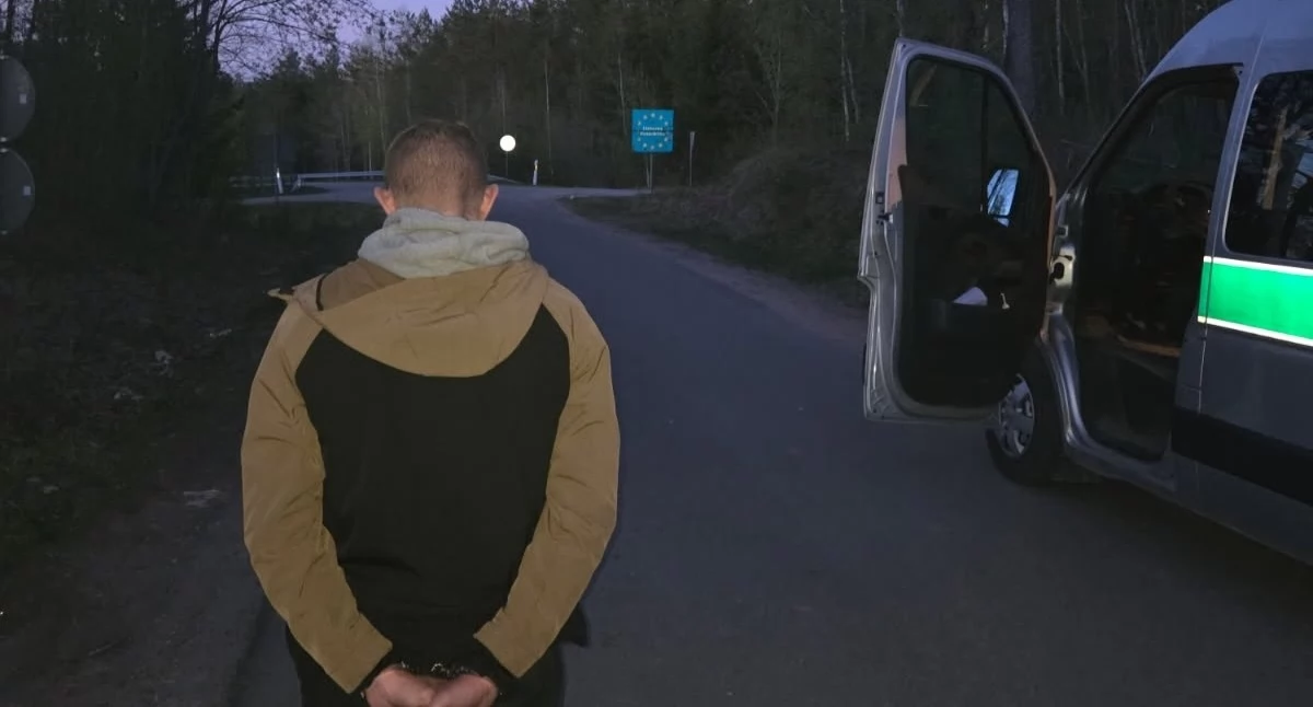Granica, Gorąca majówka granicy Straż Graniczna zatrzymała kilkudziesięciu migrantów - zdjęcie, fotografia