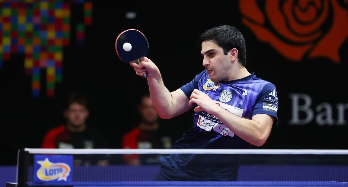 Tenis stołowy, Irańskie wzmocnienie Dojlidy Białystok Amirreza Abbasi dołącza zespołu! - zdjęcie, fotografia