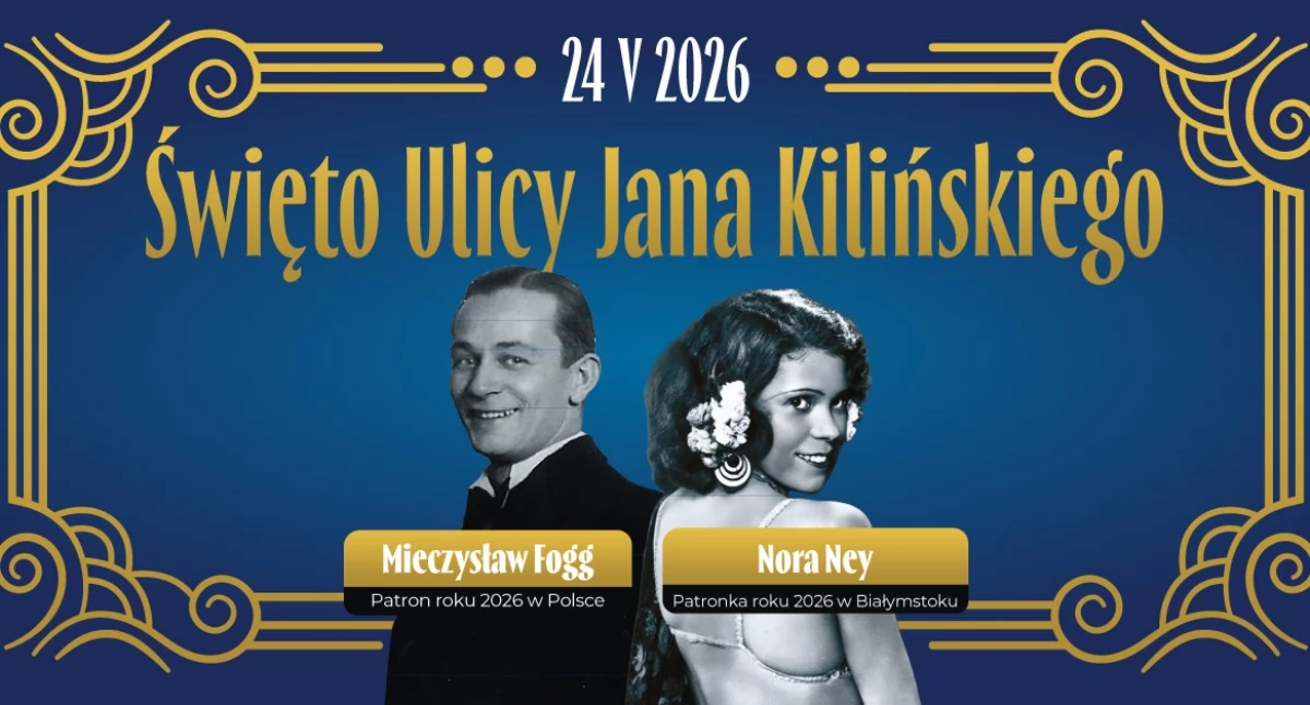 Eventy, Święto ulicy Kilińskiego Białystok świętuje Norą Mieczysławem Foggiem - zdjęcie, fotografia
