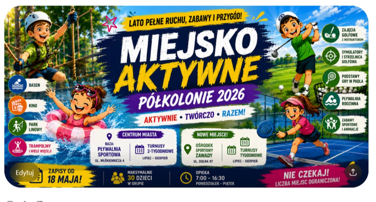 Co warto obejrzeć, Miejskoaktywne Półkolonie BOSiR przygotował wakacyjne propozycje dzieci - zdjęcie, fotografia