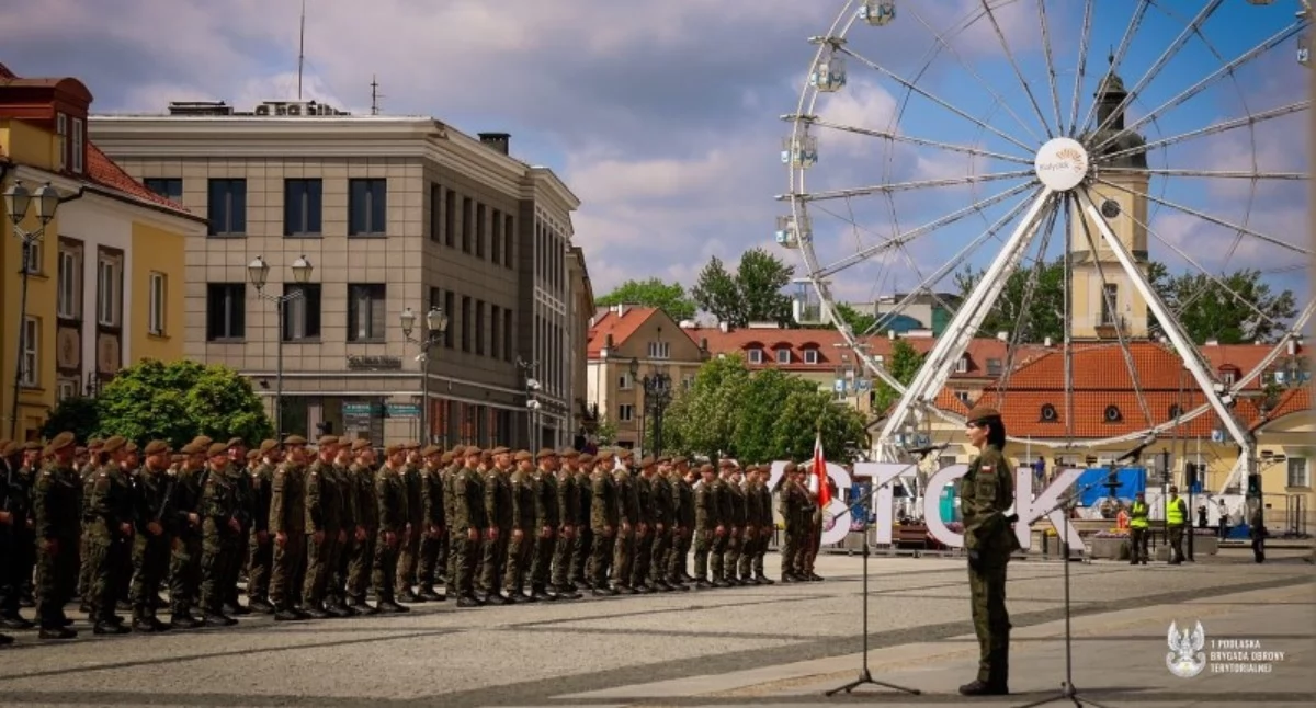 Granica, Wielkie święto terytorialsów Rynku Kościuszki! żołnierze zasilili szeregi - zdjęcie, fotografia