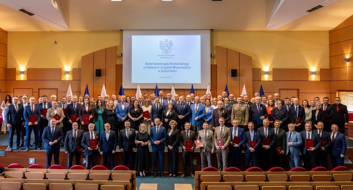 Wiadomości Polityczne, Podlascy samorządowcy świętowali Białymstoku - zdjęcie, fotografia