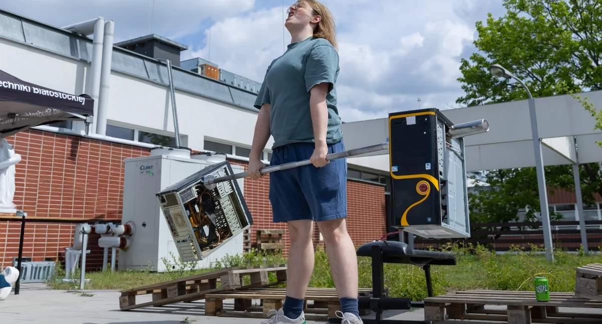 Edukacja, Studencki Dzień Informatyka grill rozmowy - zdjęcie, fotografia