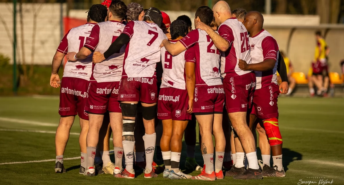 Pozostałe , Decydujące minut Rugby Budmex Białystok Ekstraligę - zdjęcie, fotografia