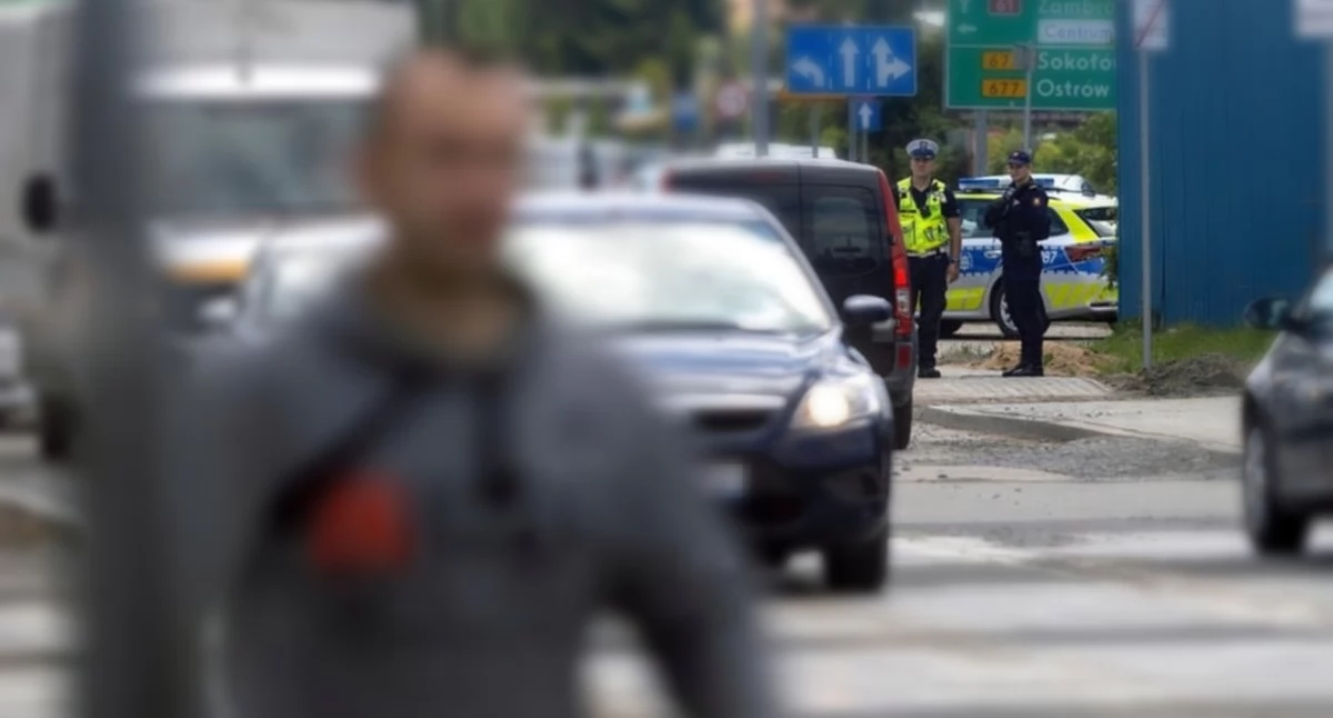 O krok od tragedii w Łomży! Rogatka opadła na BMW, a kierowca... nie miał choćby prawa jazdy!