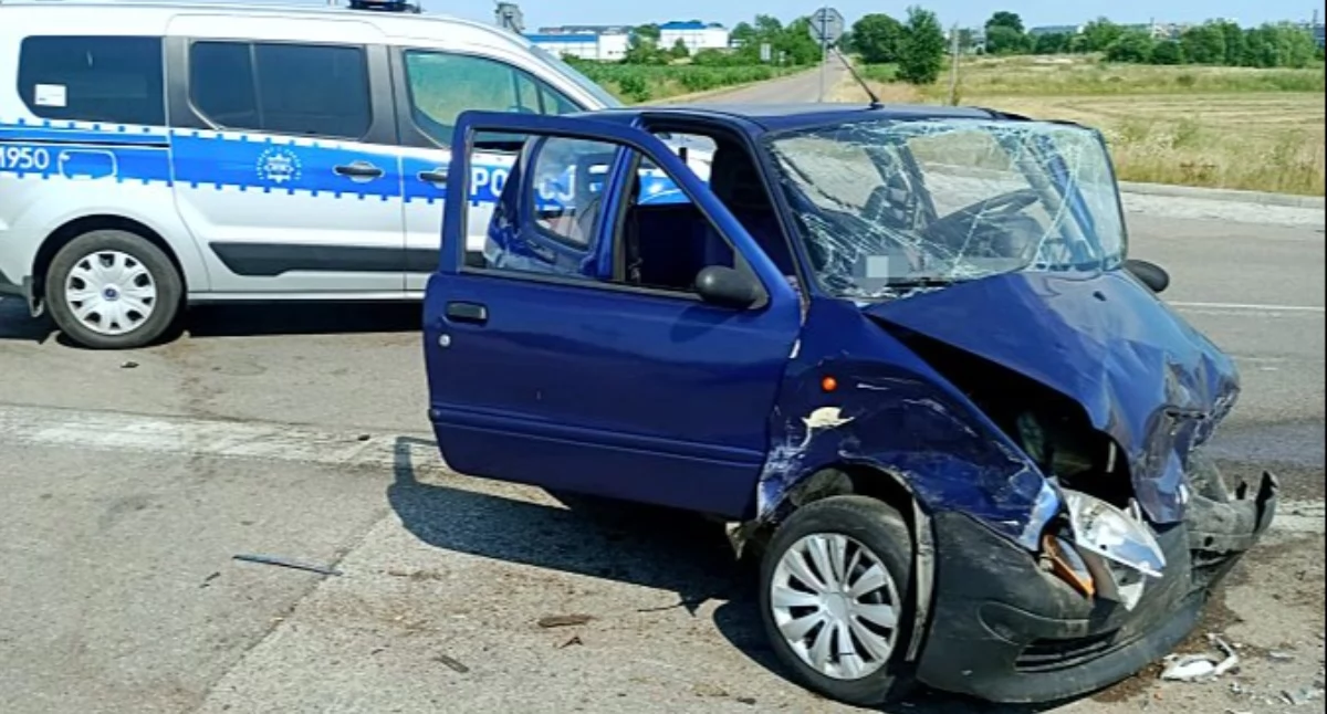 Czarna seria w powiecie wysokomazowieckim. Dwa groźne wypadki w ciągu godziny!