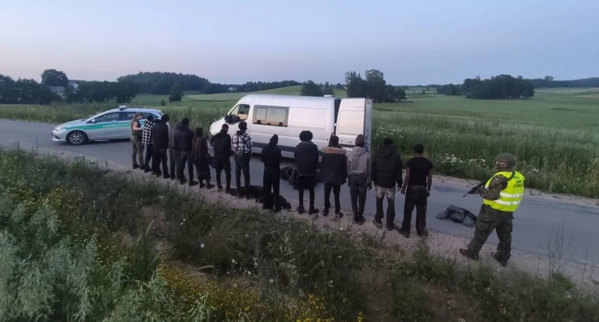 Akcja Straży Granicznej w Kielcach. Kurierzy z Podlasia wpadli w ręce mundurowych!