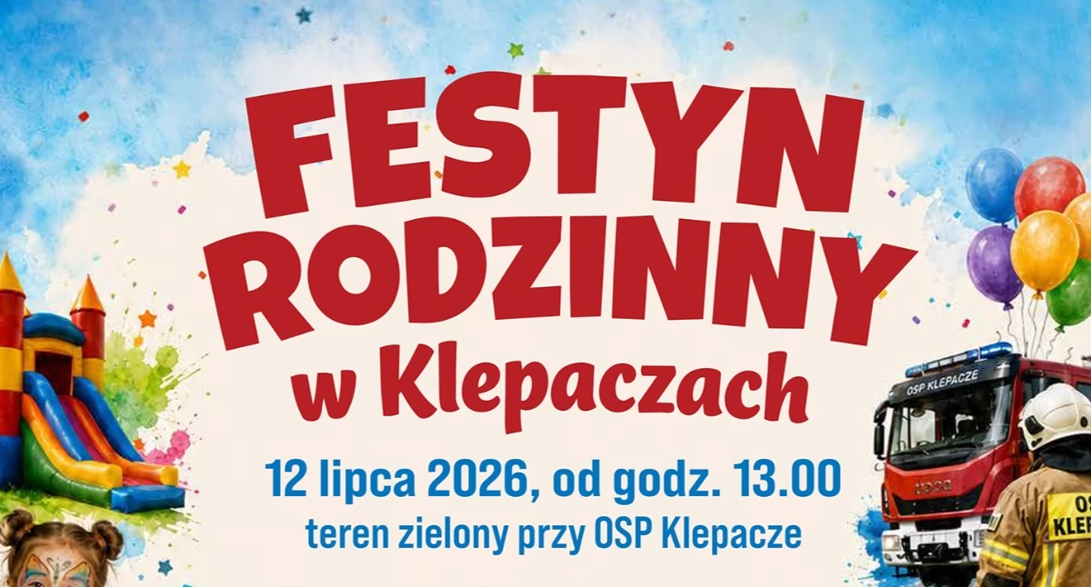 Janusz Laskowski i Kwestia 07 w Klepaczach! Wielki festyn rodzinny już w tę niedzielę