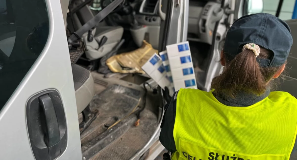Białorusin stracił auto i nielegalny towar