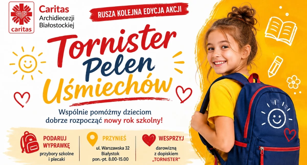 Pomóżmy dzieciom z Białegostoku przed szkołą