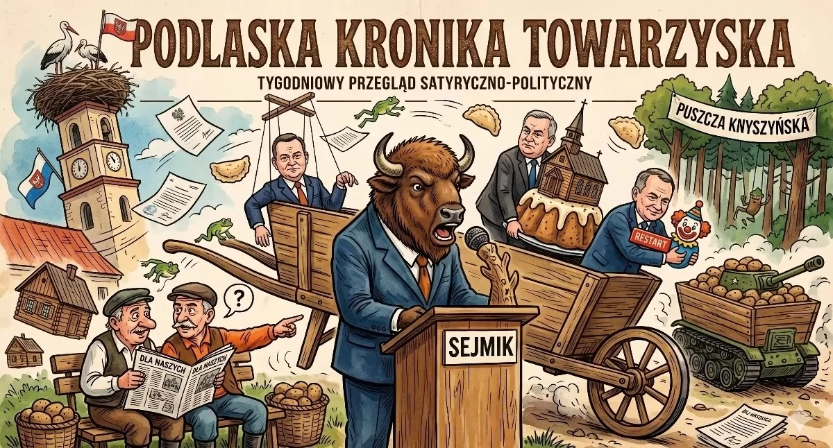 Sezon wakacyjny w pełni, więc Podlaska Kronika Towarzyska też nieco bardziej urlopowa