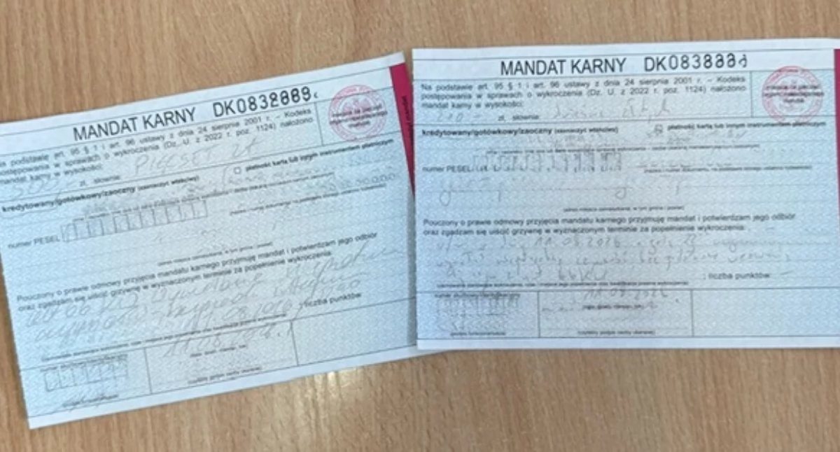 Wymyślili zagrożenie, dostali mandaty od policji!