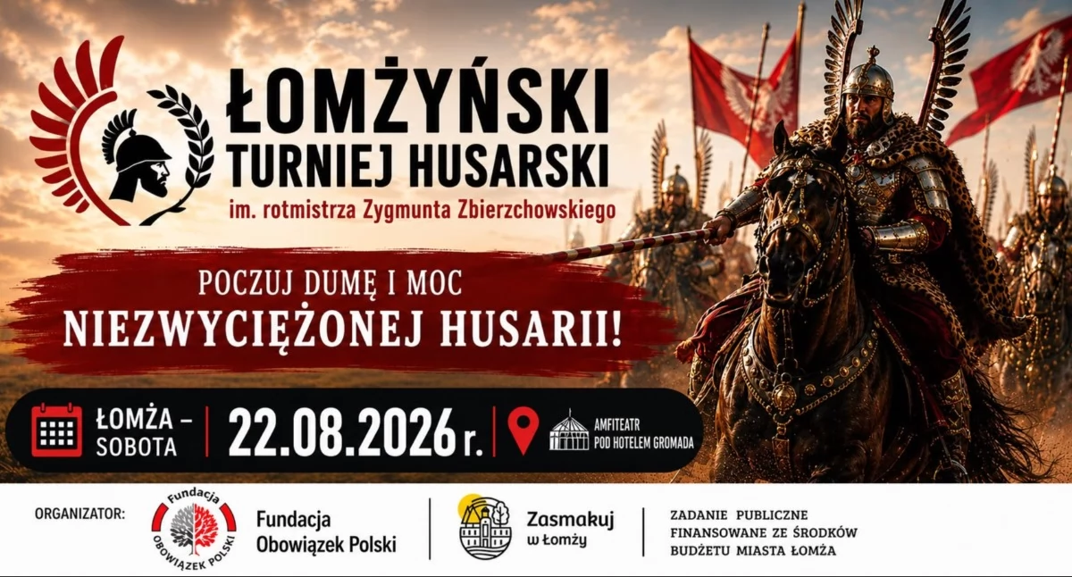 Wielkie święto husarii w łomżyńskim amfiteatrze