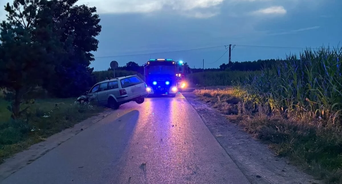15-latek wjechał w porsche w Szablakach