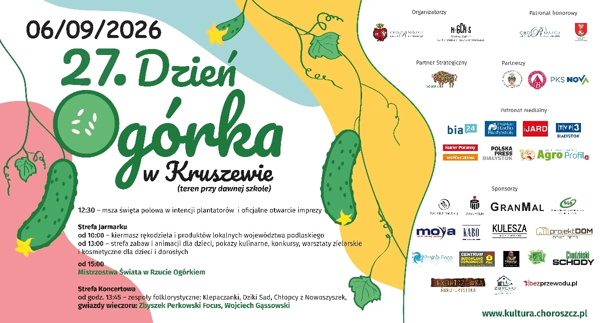 Eventy, Kruszewo znów zapachnie kiszonymi ogórkami Podlasia czyli wielkie święto gminie Choroszcz! - zdjęcie, fotografia