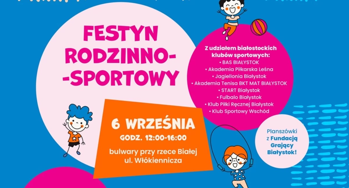 Wielki festyn sportowy na białostockich bulwarach