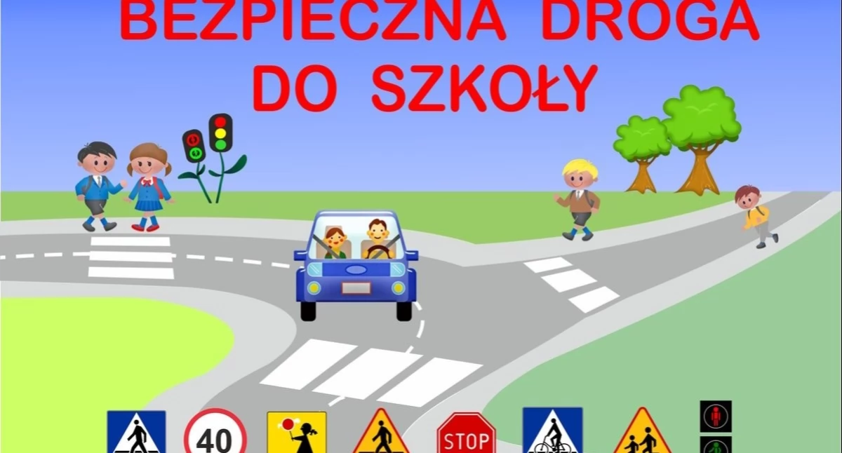 Bezpieczna droga do szkoły. Więcej patroli policji pod podlaskimi szkołami (WIDEO)