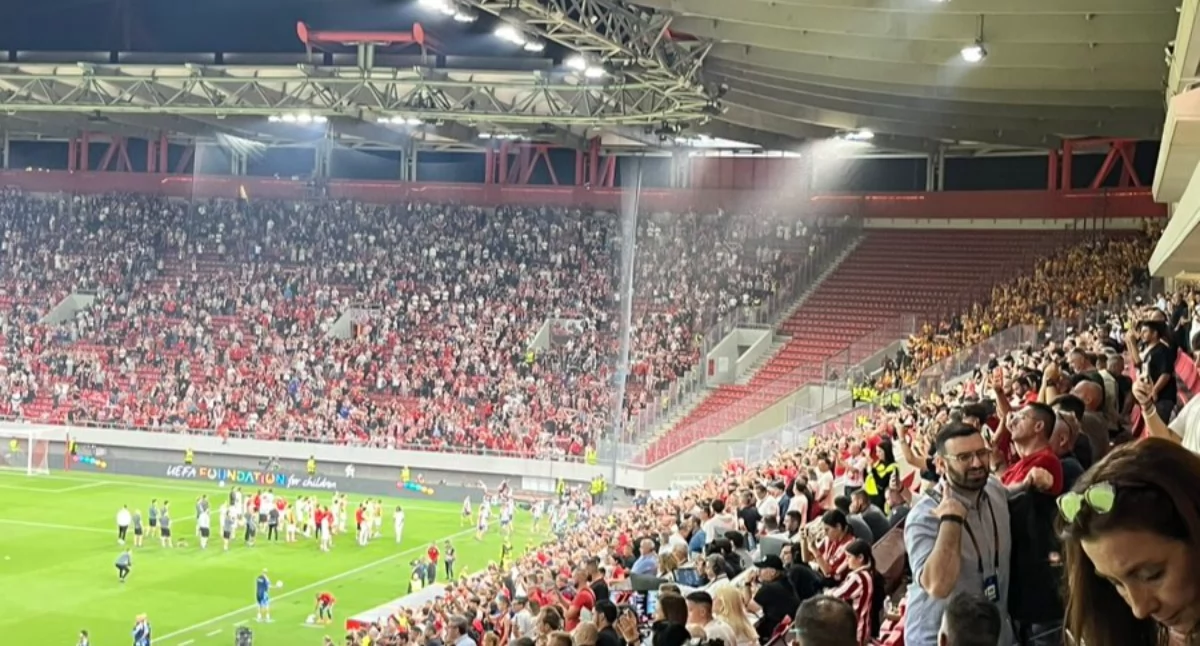 Jagiellonia, Głosy obozu Jagiellonii meczu Pireusie niedosyt debiucie Lidze Europy - zdjęcie, fotografia