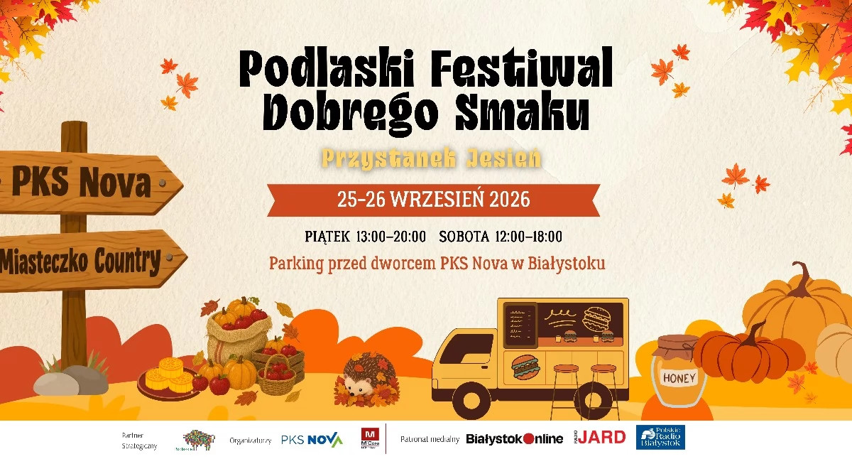 Smaki, muzyka i rodeo przy dworcu PKS Nova w Białymstoku. Podlaski Festiwal Dobrego Smaku zaprasza
