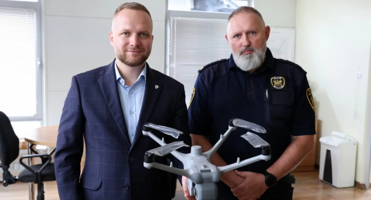 Nowoczesny dron dla Straży Miejskiej w Łomży