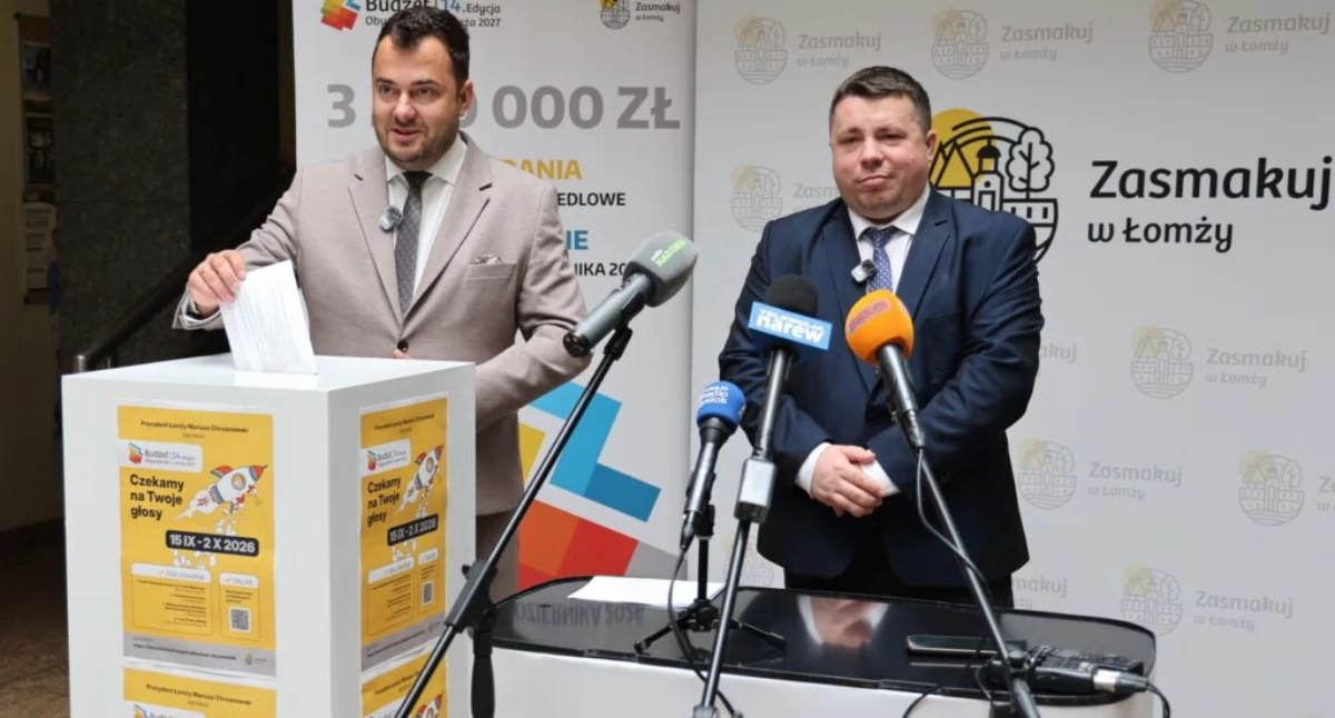 Lokalny biznes, Ruszyło głosowanie Budżet Obywatelski pomysły zmianę Łomży - zdjęcie, fotografia
