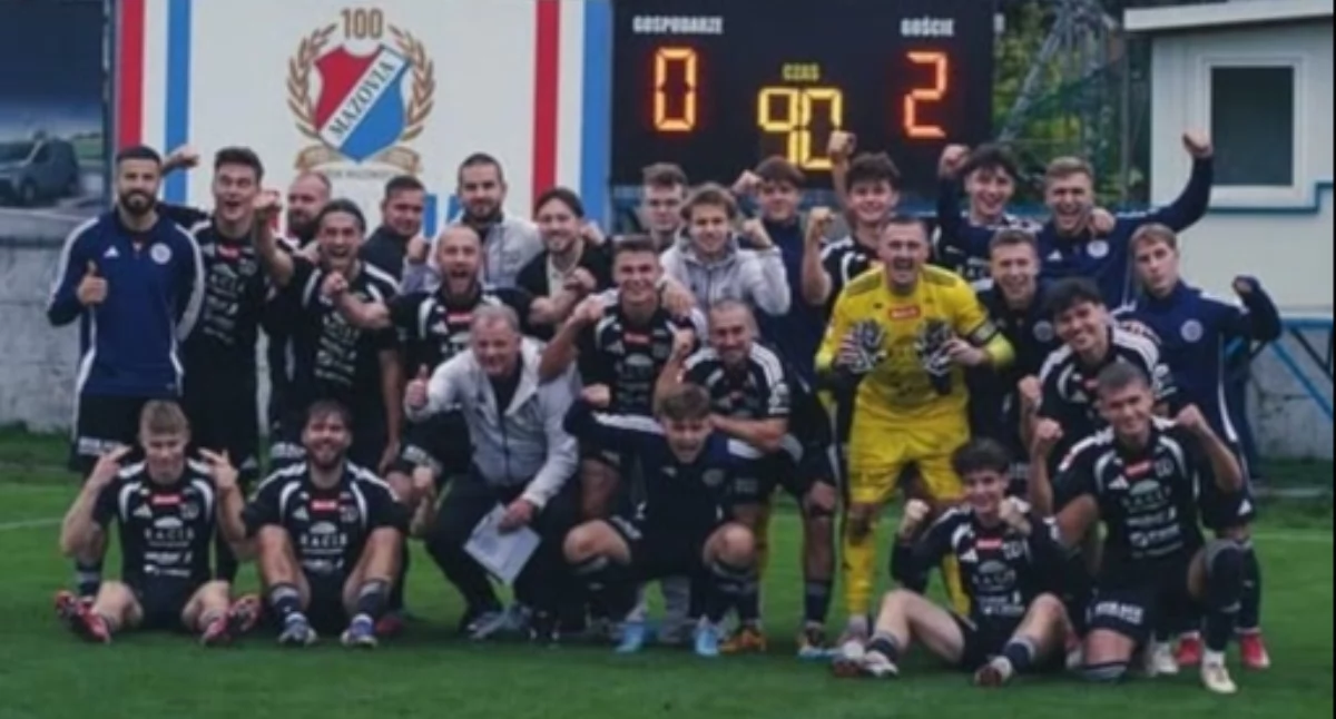 Mazovia Mińsk Mazowiecki - Wigry Suwałki 0:2, fot. Wigry Suwałki/Facebook