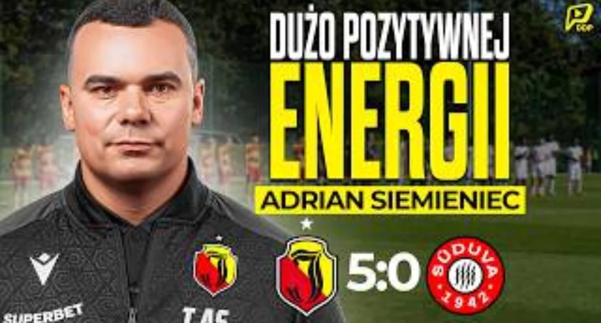 Adrian Siemieniec podsumowuje sparing. Żółto-czerwoni coraz zdrowsi i coraz bardziej zgrani (WIDEO)