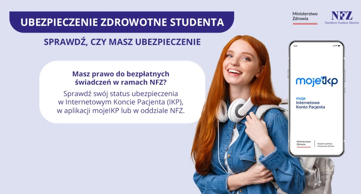 Zdrowie, Podlaski ostrzega studentów Sprawdź ubezpieczenie start - zdjęcie, fotografia