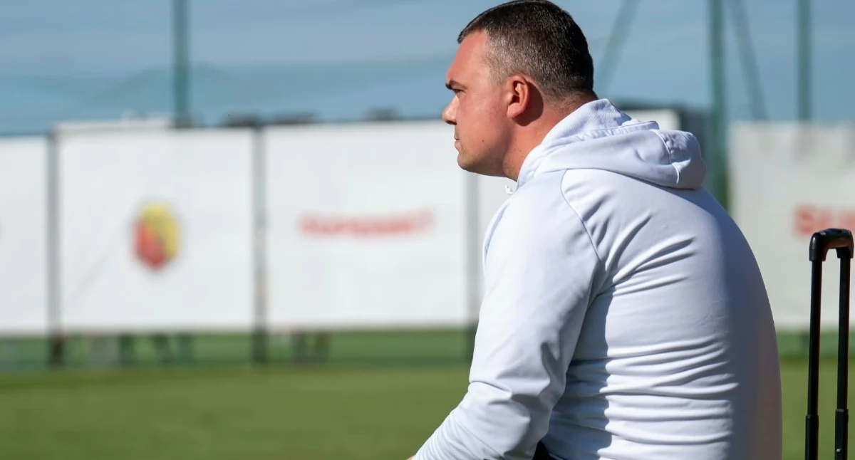 Adrian Siemieniec po przegranym sparingu z pierwszoligowcem (WIDEO)