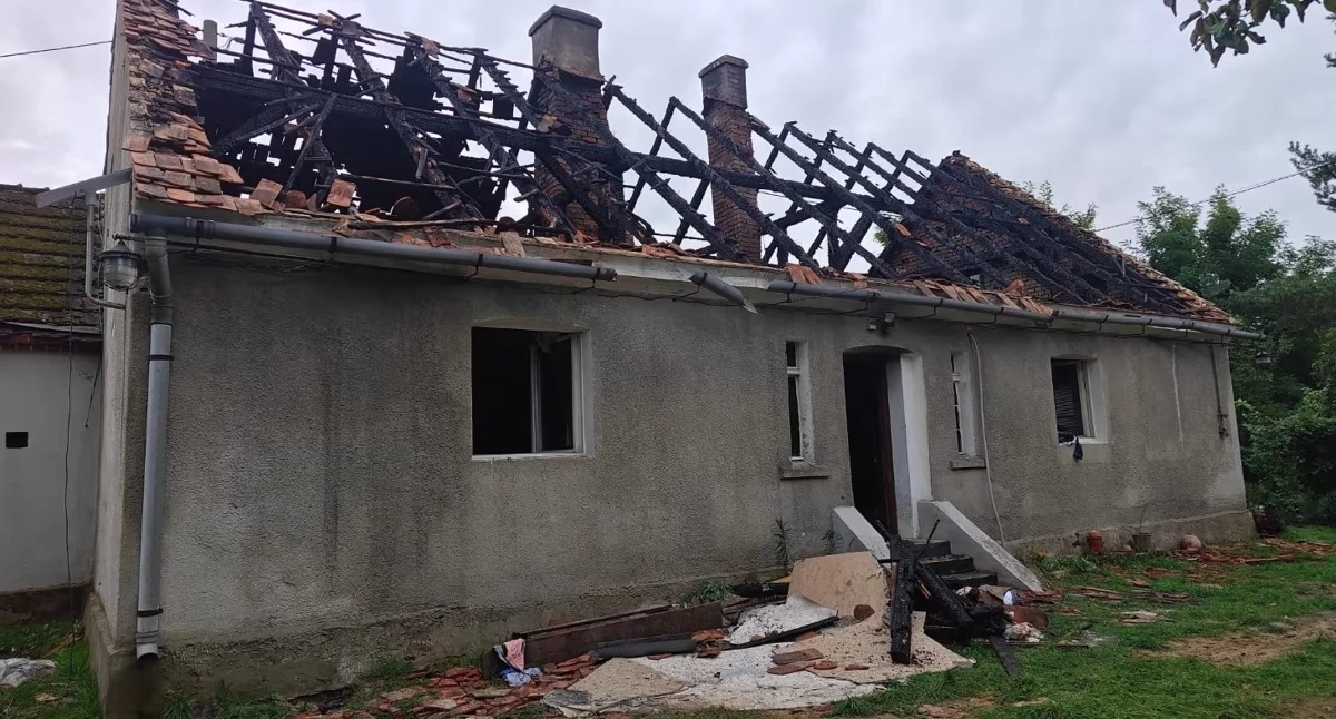 Tragiczny pożar w Mońkach. Dominika i Maciek stracili dach nad głową