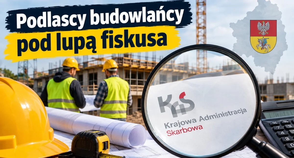 Podlascy budowlańcy pod lupą fiskusa. Gra toczy się o miliardy złotych
