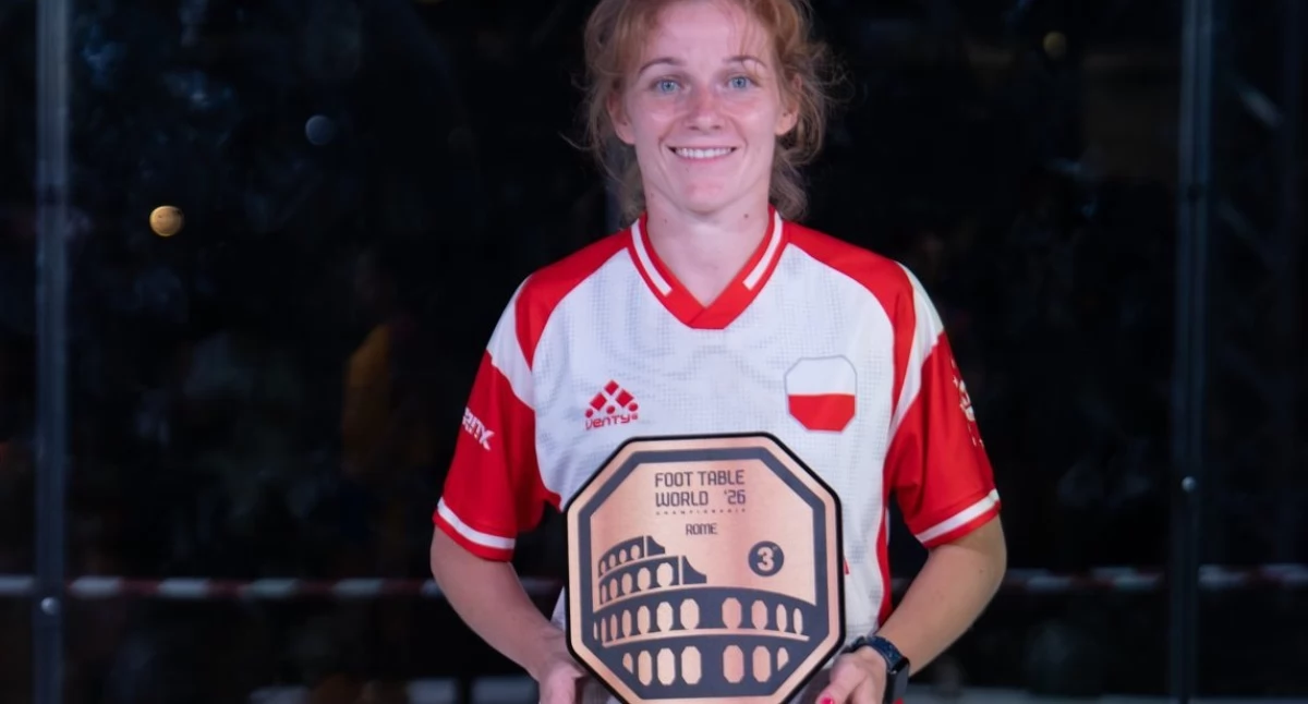 Z teqballa na światowe podium. Podlaski sukces w dyscyplinie foot table