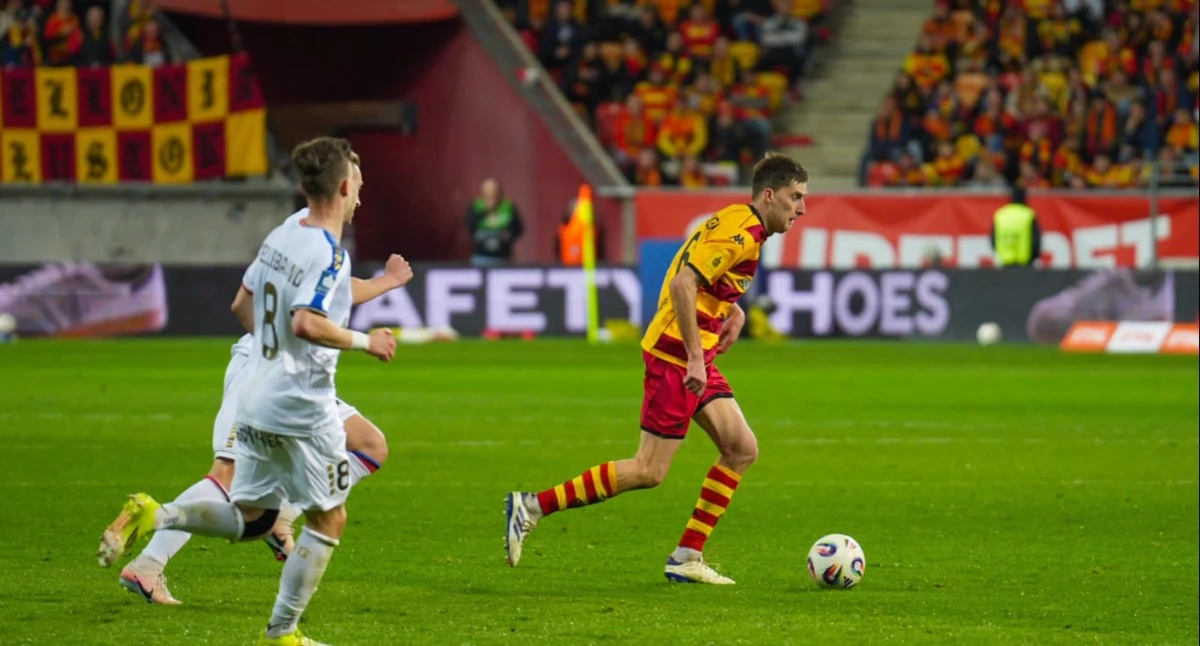 Jagiellonia, pucharowym przełamaniu ligowe Jagiellonia walczy Lubinie! - zdjęcie, fotografia