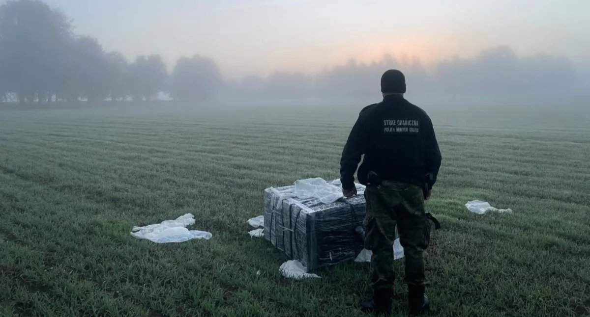 Balonowy przemyt z Białorusi. Podlaska Straż Graniczna uderzyła w gang