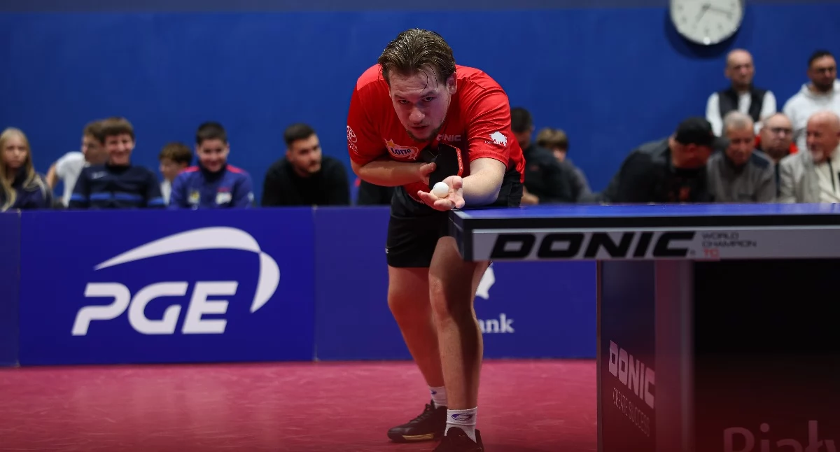 Tenis stołowy, Pewne zwycięstwo Dojlid Białystok przed własną publicznością niedzielę kolejne starcie! - zdjęcie, fotografia