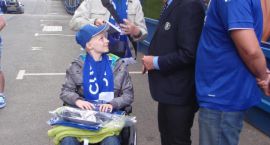 Karol spełnił swoje marzenie i pojechał na mecz Chelsea Londyn1