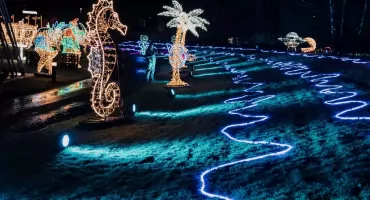 Milion świateł rozświetli skansen: największy park iluminacji pod Białymstokiem