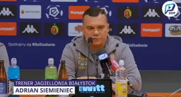Adrian Siemienic: Duży niesmak. Trudno użyć słowa zasłużona porażka o przerwanej serii Jagiellonii
