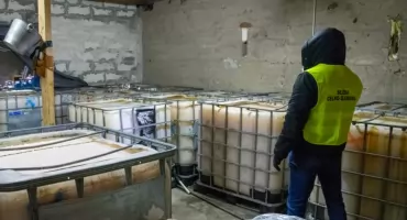 Gigantyczna bimbrownia rozbita na Podlasiu: pół miliona strat dla Skarbu Państwa