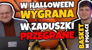 Basket w pigułce: W Halloween wygrana. W Zaduszki przegrane. Grały Żubry, Tur i Młode Żubry!